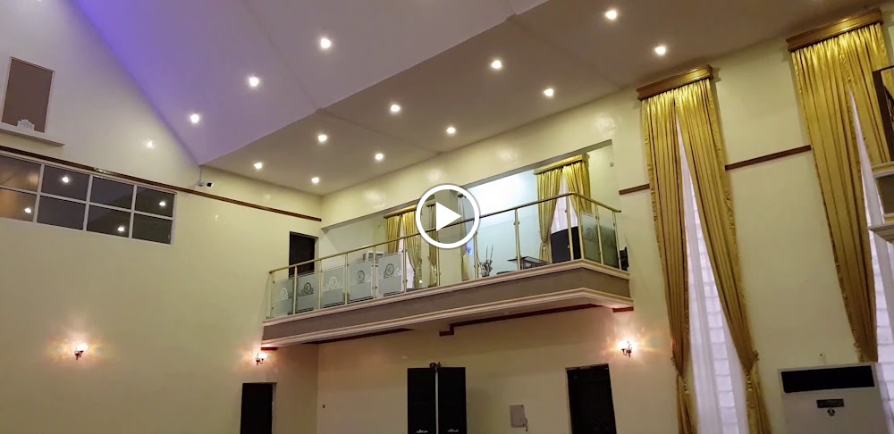 Eleganza Events Hall (Centre) interior - Asaba wedding hall